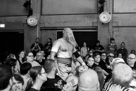 The documentary series  "Catch Me If You Can" is about the  Wrestling subculture in Berlin. In the center of the series are the protagonists, who ‘transform' into their Gimmik for each show and offer an entertaining and energetic spectacle for their audience.